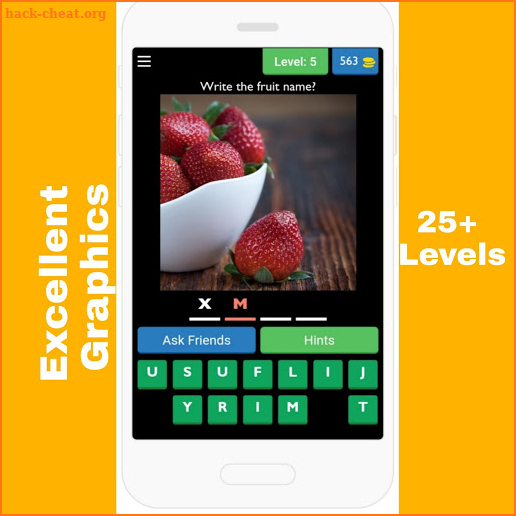 Picture Quiz:Fruits Challenge screenshot