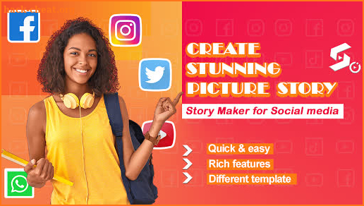 Picture Story Maker & Creator- All Social Media screenshot