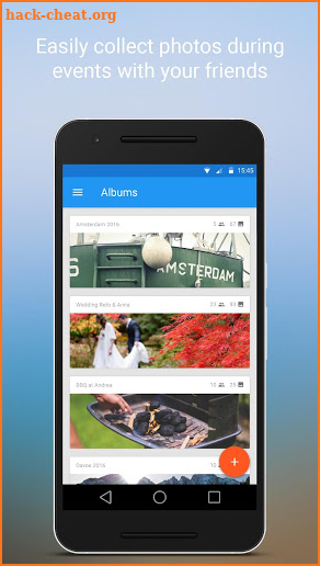 Picturex - Group Photo-Sharing screenshot