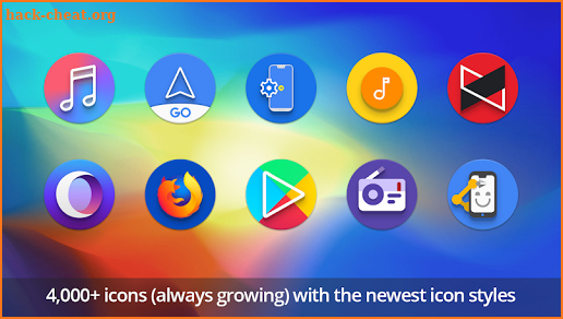 PieCons - Ultimate Android 9.0 Pie-inspired Icons screenshot