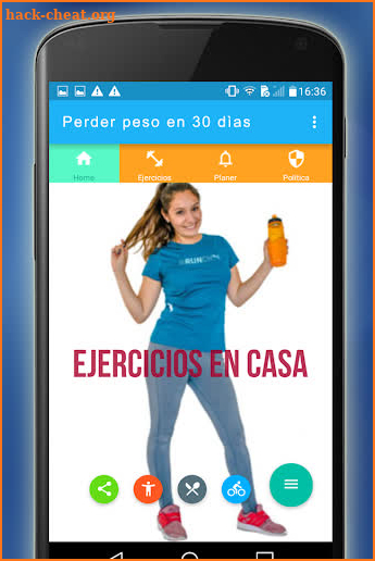 Pierde peso en 30 días, ejercicios en casa Gratis screenshot
