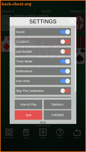 Piexl Solitaire Peaks Classic screenshot