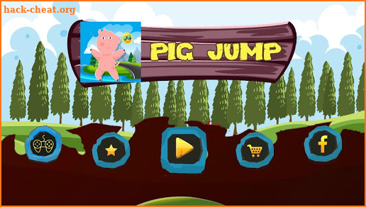 pig Jump in the Woods screenshot