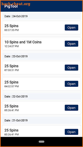 Pig Tool: Rewards Links of Coin Master Game screenshot