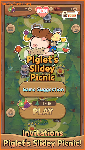 Piglet's Slidey Picnic screenshot