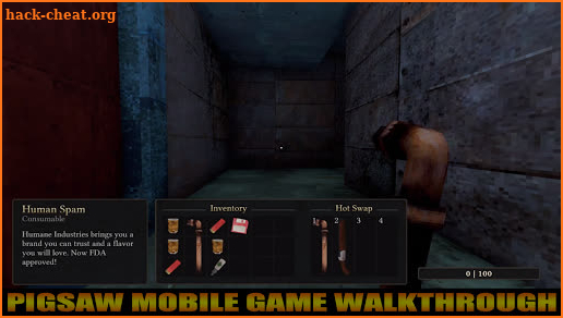 Pigsaw Scary Mobile Game Walkthrough screenshot