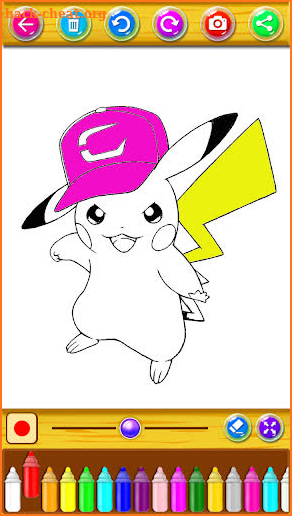 Pika Coloring And Pokezz screenshot