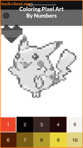 Pika Pixel Art - New Pokemon Coloring By Numbers screenshot