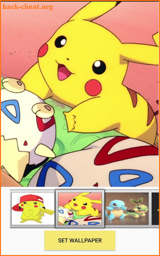 Pikachu HD Wallpaper screenshot