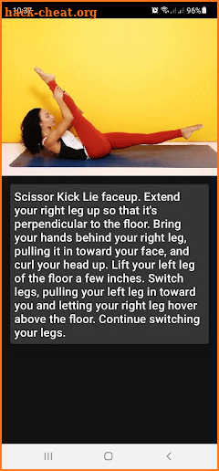 Pilates Exercises screenshot