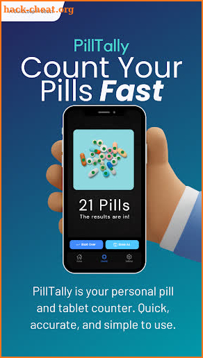 PillTally pill, tablet counter screenshot