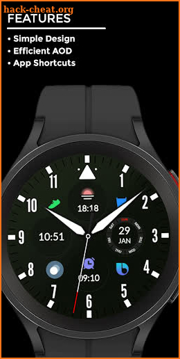 Pilonight - watch face screenshot