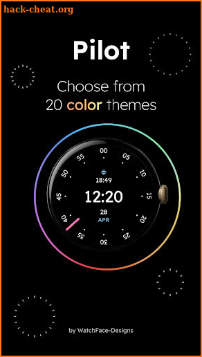 Pilot - Hybrid Watch Face screenshot