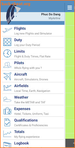 PILOTLOG - CrewLounge screenshot