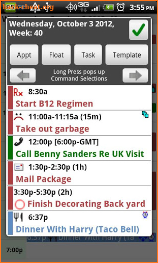 Pimlical Advanced Calendar/PIM screenshot