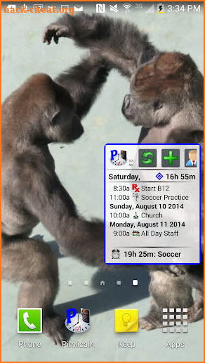 Pimlical Calendar Widget screenshot