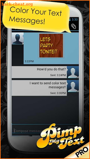 Pimp My Text Pro - Color text screenshot