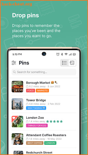 Pin Drop screenshot