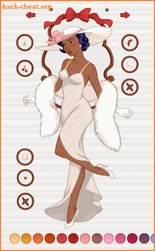 Pin-up Princess Dress up screenshot