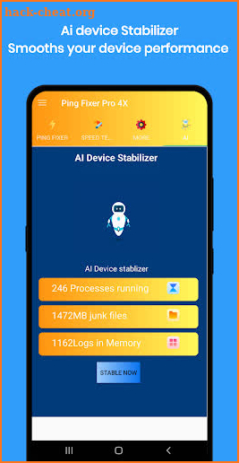 Ping fixer Pro : low  ping app screenshot
