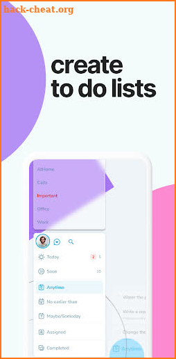 Ping: To-Do List, Delegate Tasks & Organize Time screenshot