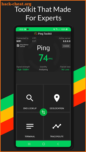 Ping Toolkit: Ping Test For Servers & Games screenshot