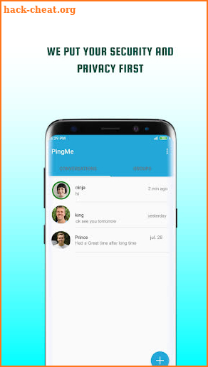 PingMe – Secure Chat screenshot