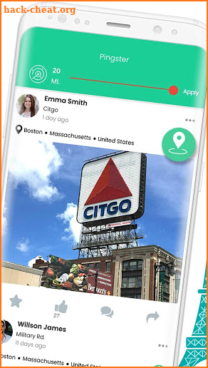 Pingster: Travel like a local. Places around me. screenshot