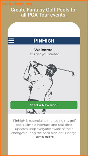 PinHigh - Fantasy Golf screenshot