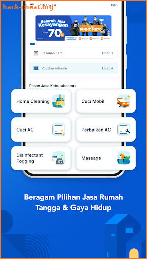 Pinhome - Properti, KPR & Jasa screenshot