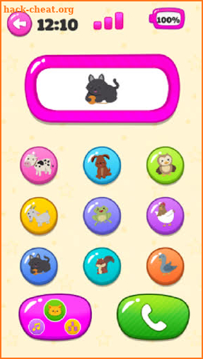 Pink Baby Phone Kids - Number Animal Music screenshot