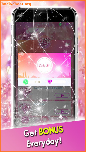 Pink Diamond Piano Tiles 2019 screenshot