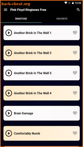Pink Floyd Ringtones Free screenshot