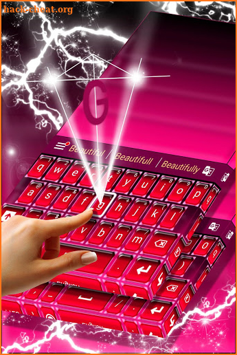 Pink Hot Keyboard screenshot