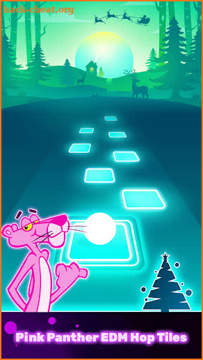 Pink Panther Magic Hop Tiles screenshot