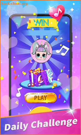 Pink Piano lol doll games  & Dolls Surprise screenshot