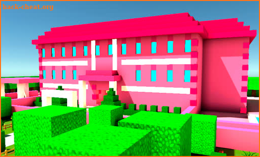 Pink Princess House Craft Game screenshot