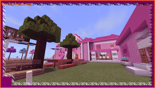 Pink Princess House Map for MCPE screenshot