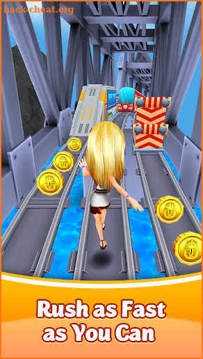 Pink Princess Run - Subway Escape Girl Run Temple screenshot