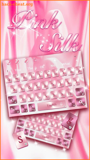 Pink Silk Keyboard screenshot