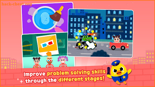 Pinkfong Police Heroes Game screenshot