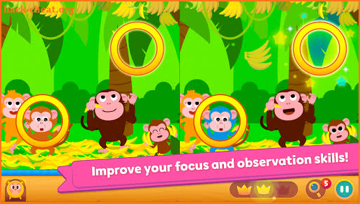 Pinkfong Spot the difference : screenshot