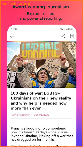 PinkNews screenshot