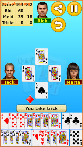 Pinochle screenshot