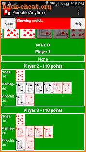 Pinochle Anytime screenshot