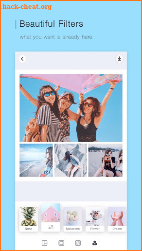 PINS : Funny Photo Grid Maker, Montage, Scrapbook screenshot