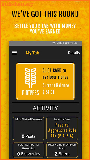 PintPass - Earn beer money screenshot