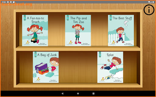 Pip and Tim decodable books Stage 5 screenshot