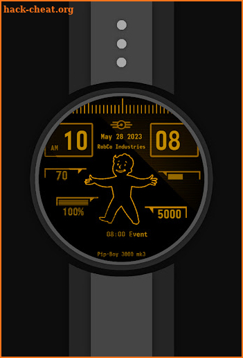 Pip-Boy mk3 Atomic Watchface screenshot