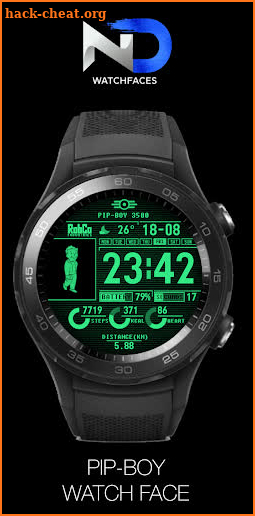 Pip-Boy Watchface screenshot